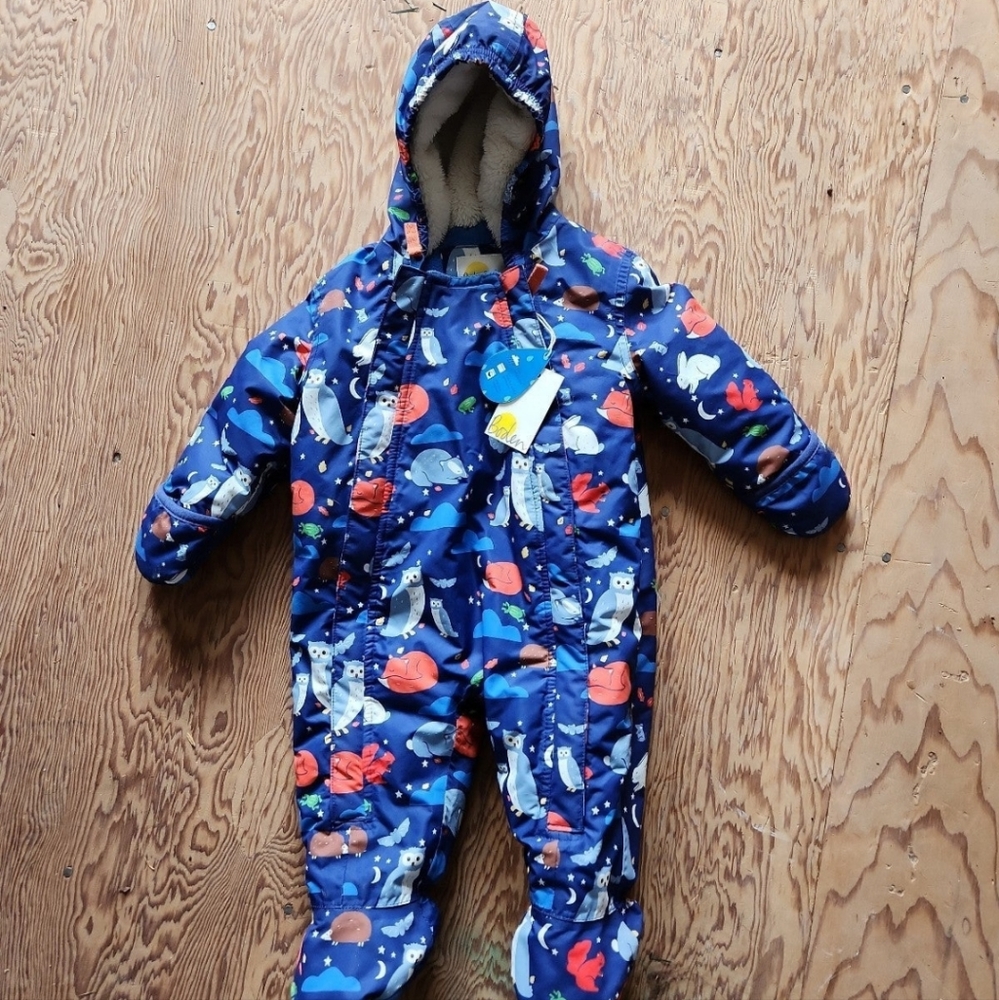 Baby Boden bunting snow suit 3-6m BNWT